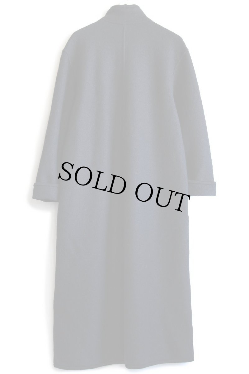 画像3: オーストリア製 GEIGER スタンドカラー チロリアン ロング ボイルドウール コート 黒 34 (3)