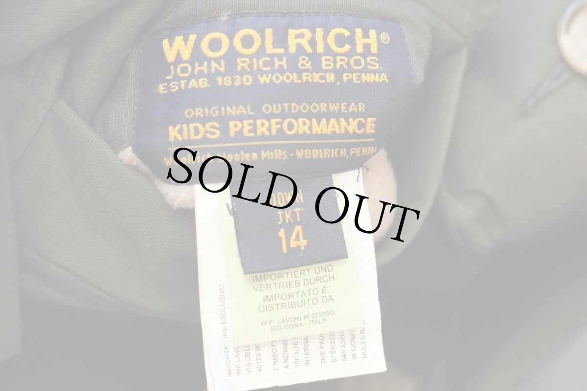 画像5: 00s WOOLRICH JOHN RICH&BROS ウールリッチ 迷彩×オリーブ リバーシブル アークティックパーカー ダウンコート KIDS14★B-9タイプ (5)