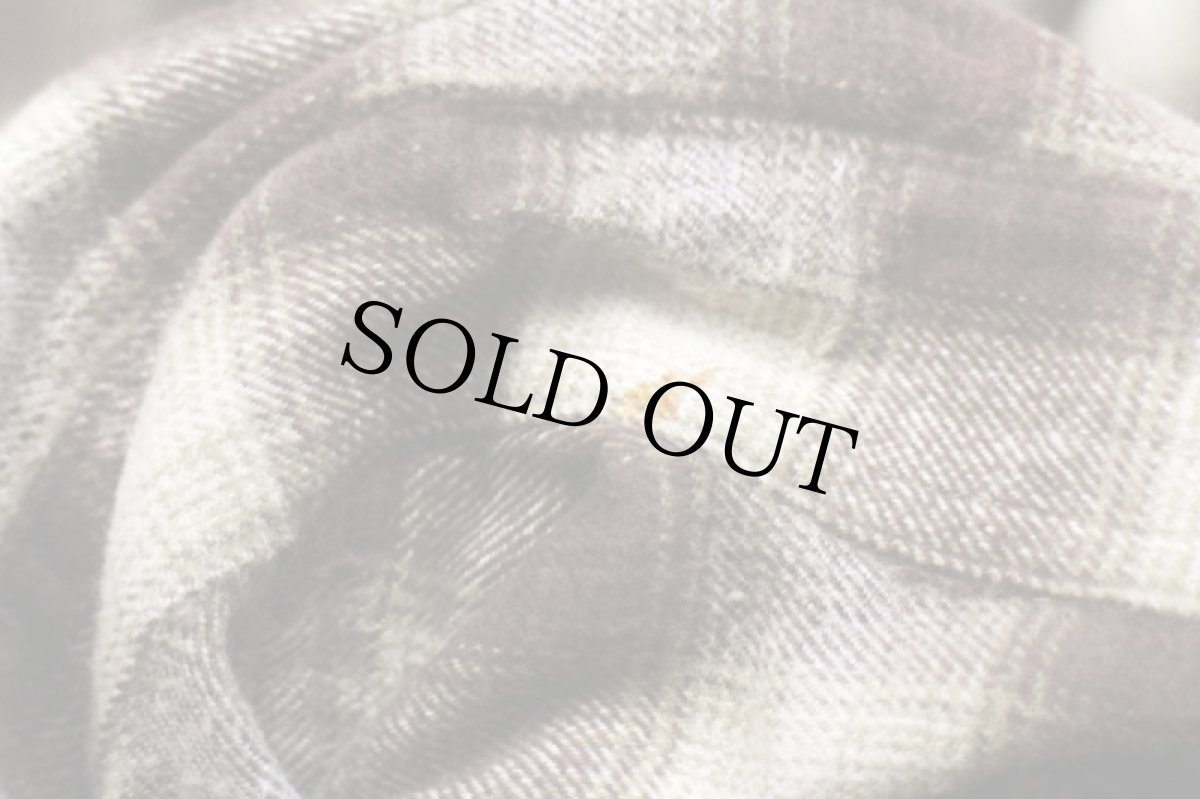 画像8: 00s WOOLRICHウールリッチ オンブレチェック コットン フランネルシャツ M (8)