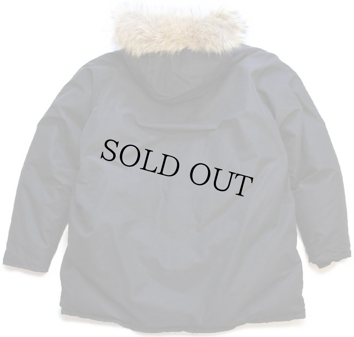 画像2: 90s USA製 Woolrichウールリッチ コヨーテファー アークティックパーカー ダウンコート 黒 XL★B B-9タイプ (2)