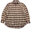 00s WOOLRICHウールリッチ オンブレチェック コットン フランネル