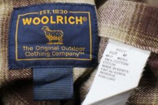 画像4: 00s WOOLRICHウールリッチ オンブレチェック コットン フランネルシャツ M (4)