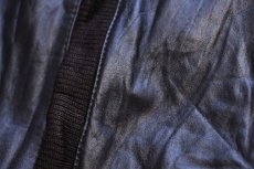 画像8: 80s MEMBERS ONLYメンバーズオンリー スタンドカラー キルティングライナー シングルライダース レザージャケット 焦げ赤茶 42 (8)