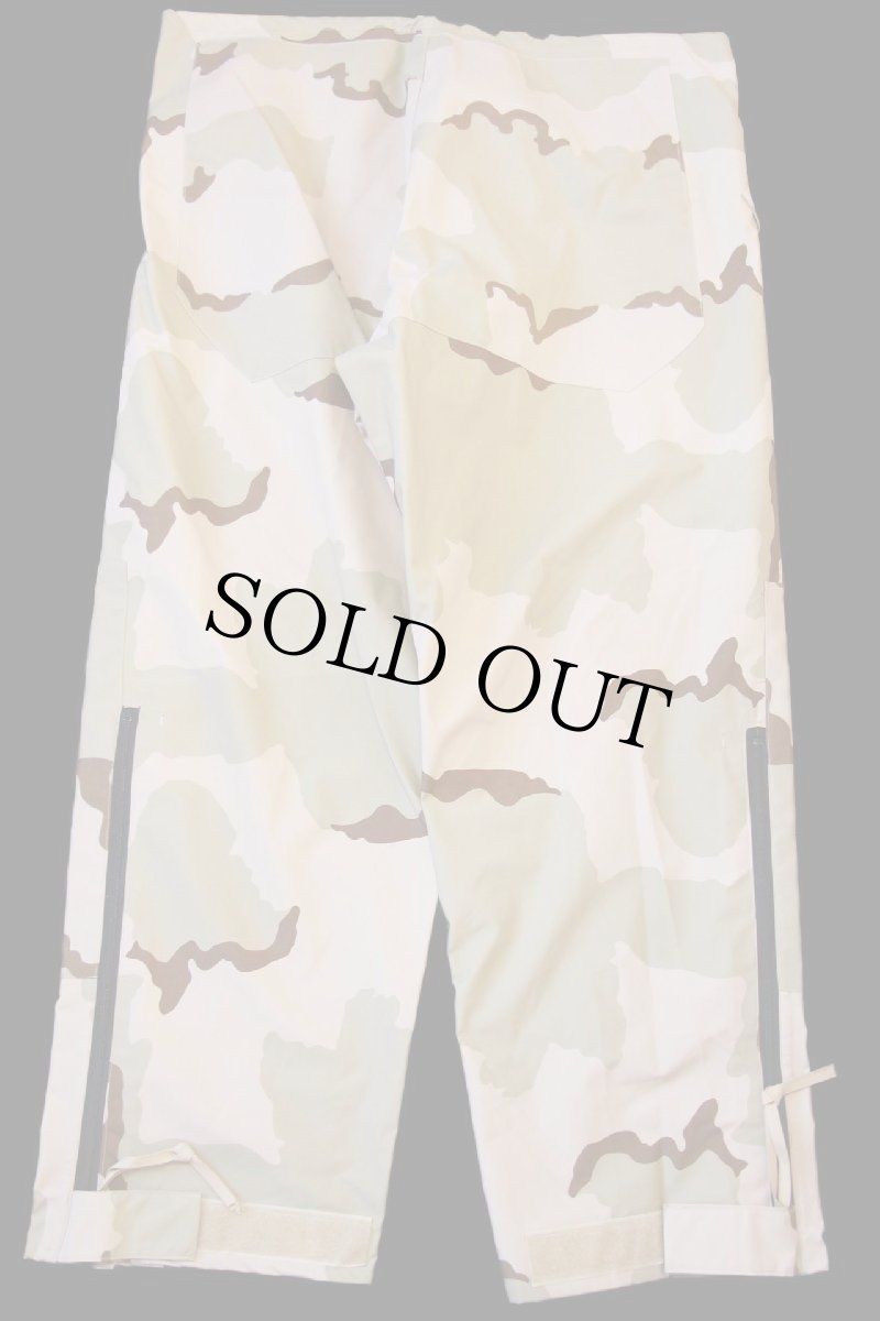 画像3: デッドストック★00s 米軍 U.S.ARMY ECWCS GEN1 デザートカモ GORE-TEXゴアテックス ナイロン オーバーパンツ XL-L (3)