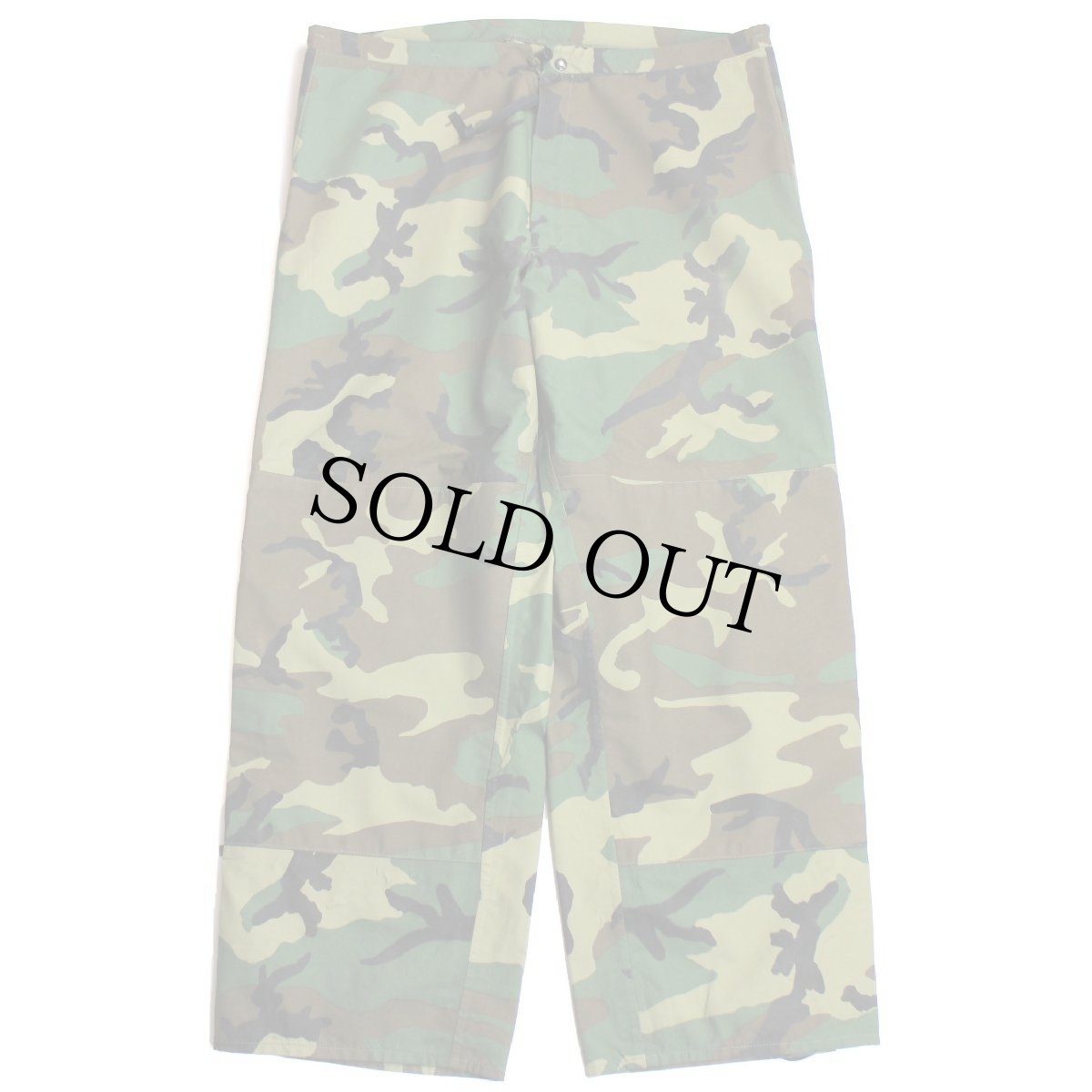 画像2: 90s 米軍 U.S.ARMY ECWCS GEN1 ウッドランドカモ GORE-TEXゴアテックス ナイロン オーバーパンツ L-R★31 (2)