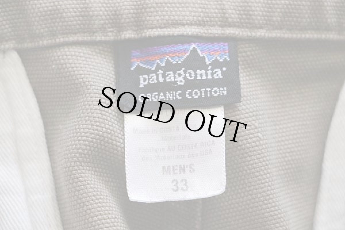 画像6: 00s patagoniaパタゴニア オーガニックコットン キャンバス パンツ グレーブラウン 33 (6)