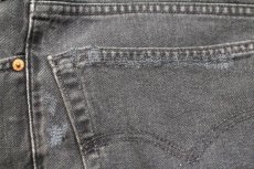 画像8: 00s USA製 Levi'sリーバイス 517 ブラック デニムパンツ フェード w40 L32★SDP2408 ブーツカット (8)