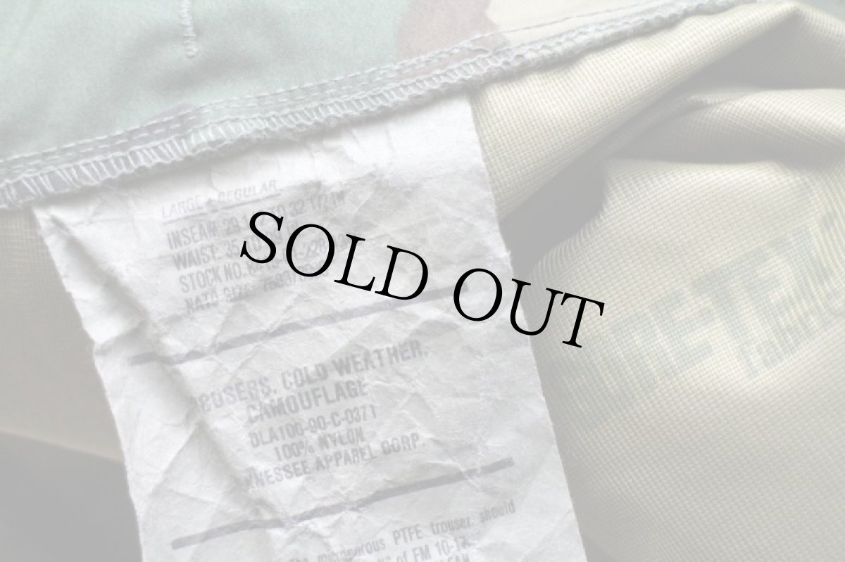 画像6: 90s 米軍 U.S.ARMY ECWCS GEN1 ウッドランドカモ GORE-TEXゴアテックス ナイロン オーバーパンツ L-R★31 (6)