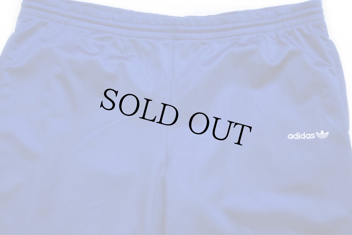 画像4: 90s adidasアディダス トレフォイル ロゴ刺繍 トラックパンツ 青 D7★ジャージ (4)