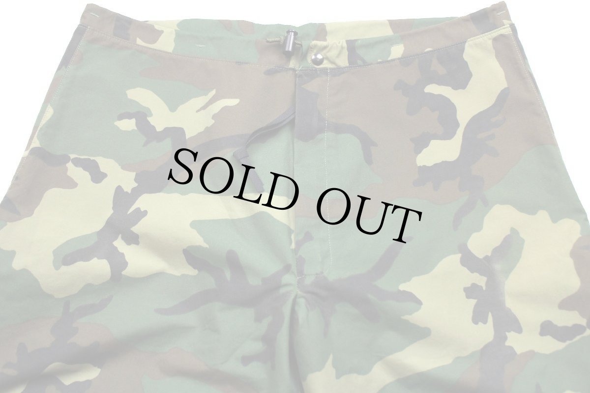 画像4: 90s 米軍 U.S.ARMY ECWCS GEN1 ウッドランドカモ GORE-TEXゴアテックス ナイロン オーバーパンツ L-R★31 (4)