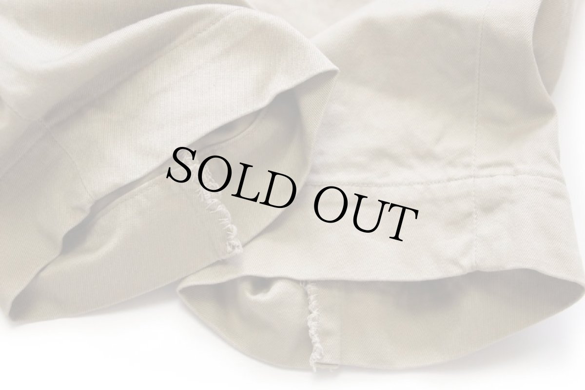 画像8: 60s 米軍 U.S.ARMY コットンツイル チノパン カスタム カーキ w29 (8)