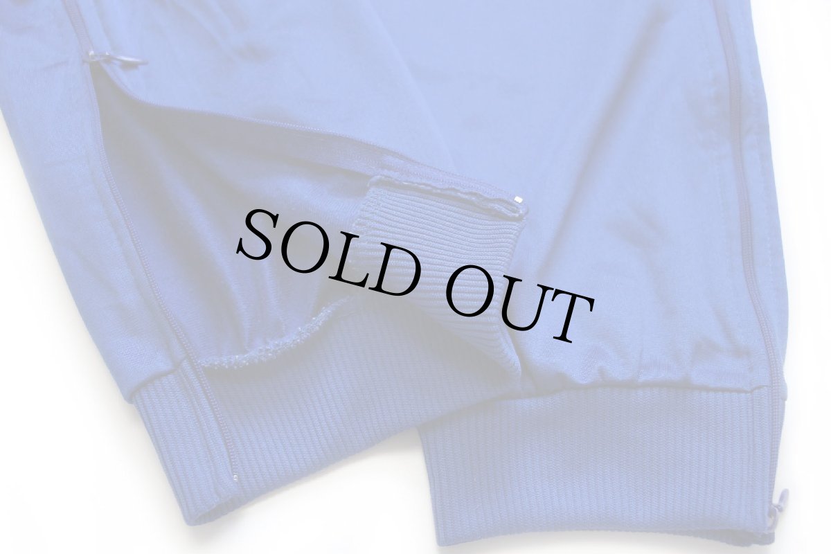 画像7: 90s adidasアディダス トレフォイル ロゴ刺繍 トラックパンツ 青 D7★ジャージ (7)