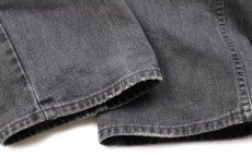 画像9: 00s USA製 Levi'sリーバイス 517 ブラック デニムパンツ フェード w40 L32★SDP2408 ブーツカット (9)