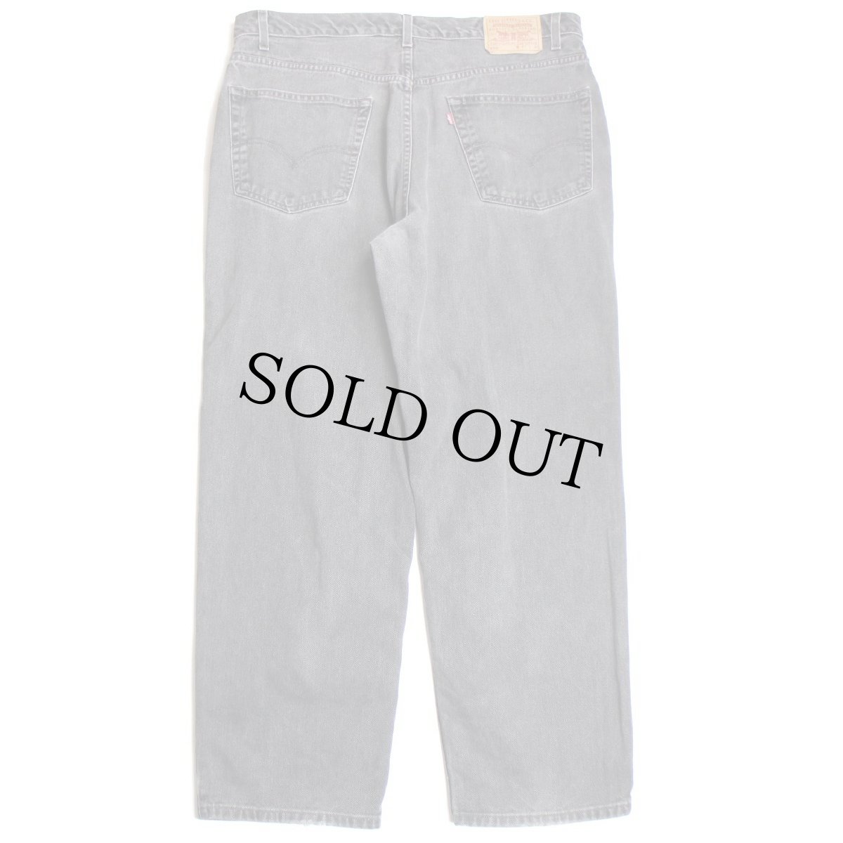 画像3: 00s メキシコ製 Levi'sリーバイス 550 ブラック デニムパンツ フェード w40 L30★SDP2453 (3)