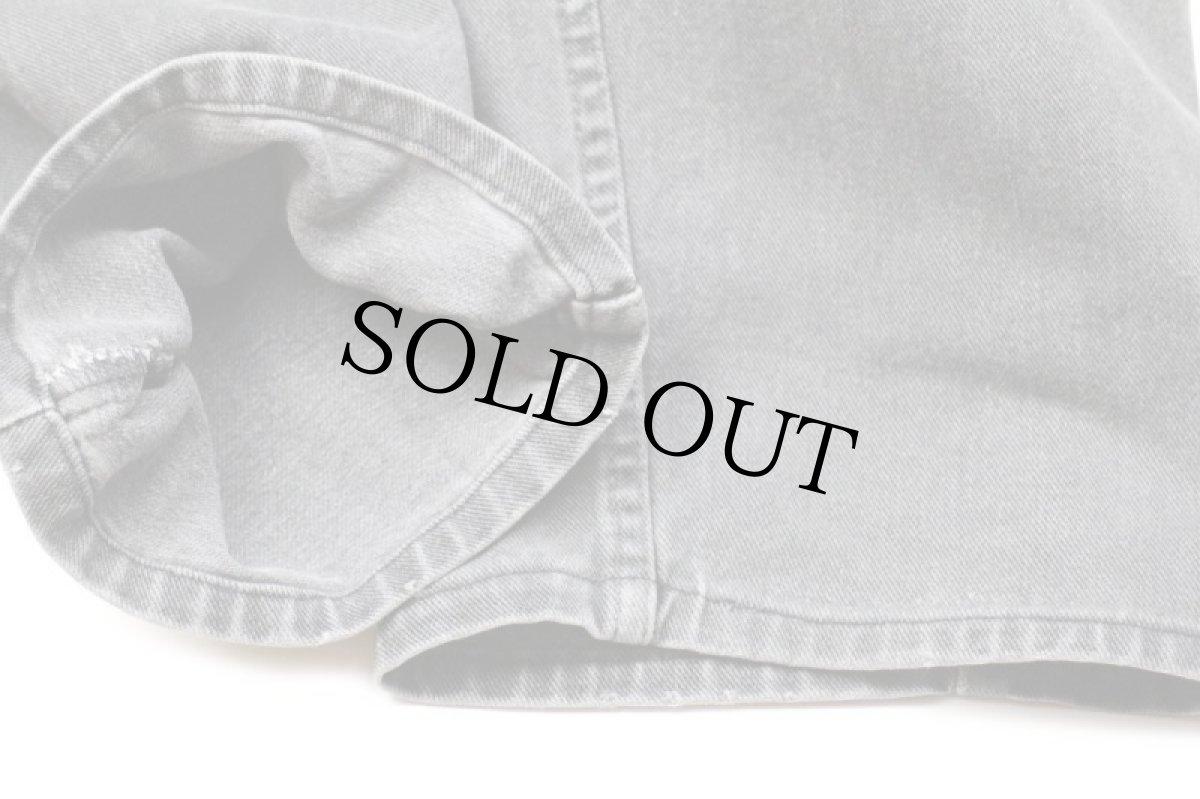 画像7: 90s USA製 Levi'sリーバイス 550 ブラック デニムパンツ フェード w39★SDP2399 (7)