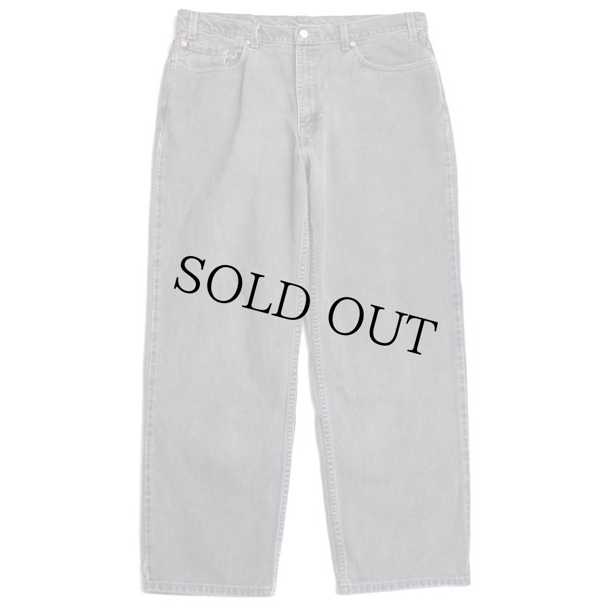 画像2: 00s メキシコ製 Levi'sリーバイス 550 ブラック デニムパンツ フェード w40 L30★SDP2453 (2)