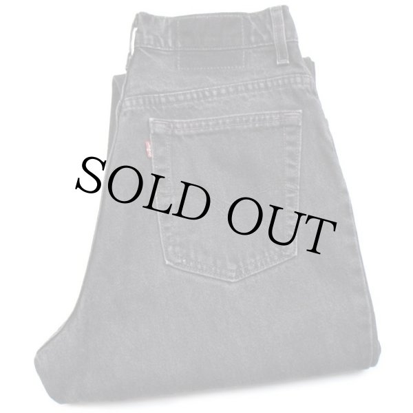 90s USA製 Levi'sリーバイス 550 ブラック デニムパンツ w32