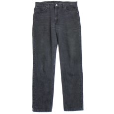 画像2: 90s カナダ製 Levi'sリーバイス 512 ブラック デニムパンツ w36 L32★SDP2411 (2)