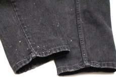 画像9: 90s カナダ製 Levi'sリーバイス 512 ブラック デニムパンツ w36 L32★SDP2411 (9)