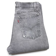 画像1: 80s Levi'sリーバイス 先染め グレー デニムパンツ w30 L30★SDP2415 (1)