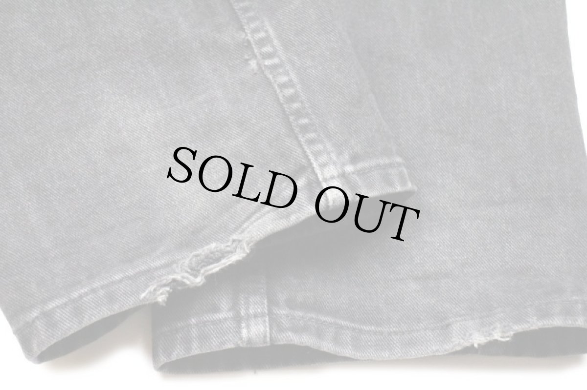 画像8: 90s カナダ製 Levi'sリーバイス 619 ブラック デニムパンツ w38 L32★SDP2406 (8)