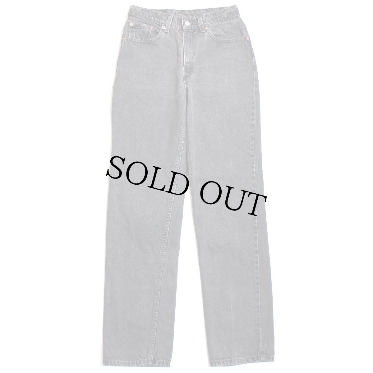 画像2: 90s メキシコ製 Levi'sリーバイス 512 ブラック デニムパンツ 7 JR.M★SDP2403 (2)