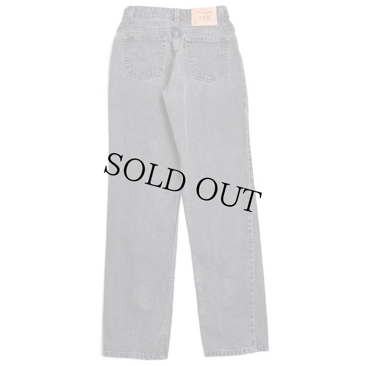 画像3: 90s メキシコ製 Levi'sリーバイス 512 ブラック デニムパンツ 7 JR.M★SDP2403 (3)