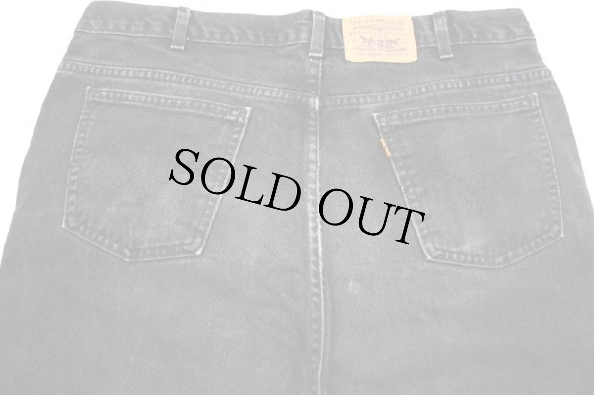 画像5: 90s カナダ製 Levi'sリーバイス 619 ブラック デニムパンツ w38 L32★SDP2406 (5)