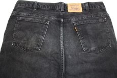 画像5: 90s カナダ製 Levi'sリーバイス 619 ブラック デニムパンツ w38 L32★SDP2406 (5)