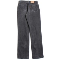 画像3: 90s カナダ製 Levi'sリーバイス 619 ブラック デニムパンツ w31 L32★SDP2405 (3)