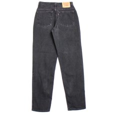 画像3: 00s メキシコ製 Levi'sリーバイス 512 ブラック デニムパンツ 8 REG.M★SDP2404 (3)