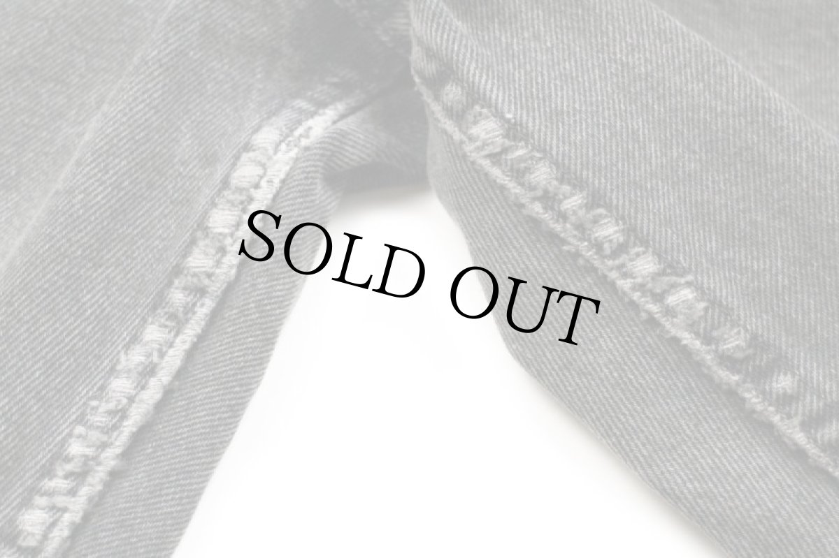 画像9: 90s USA製 Levi'sリーバイス 551 ブラック デニムパンツ フェード 16 MED★SDP2466 (9)