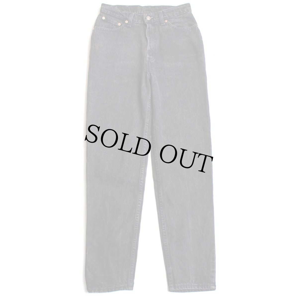 画像2: 90s USA製 Levi'sリーバイス 512 ブラック デニムパンツ 11 SHT★SDP2464 (2)