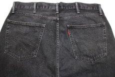 画像5: Levi'sリーバイス ブラック デニムパンツ w39★SDP2410 (5)