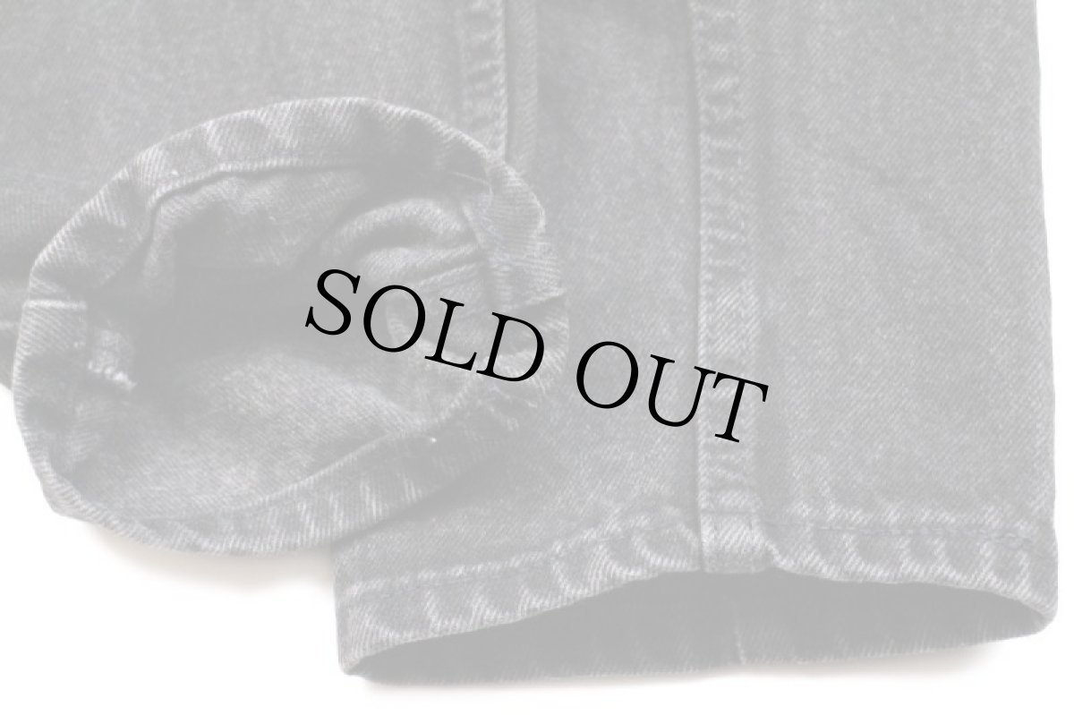 画像9: 90s USA製 Levi'sリーバイス 512 ブラック デニムパンツ 11 SHT★SDP2464 (9)