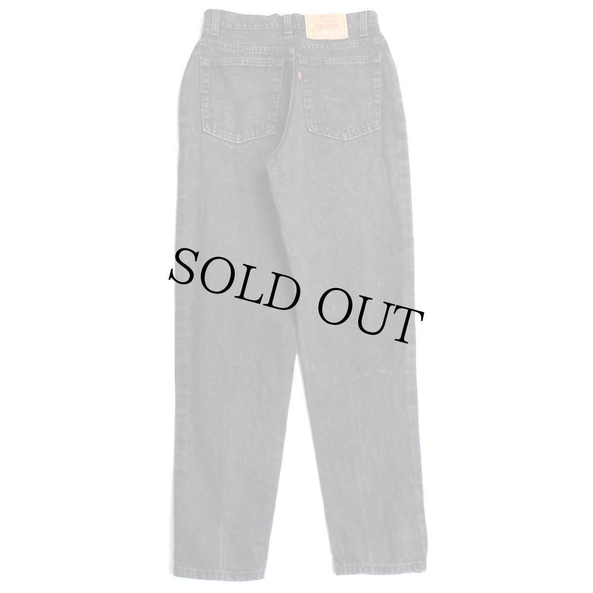 画像3: 90s USA製 Levi'sリーバイス 512 ブラック デニムパンツ 11 SHT★SDP2464 (3)