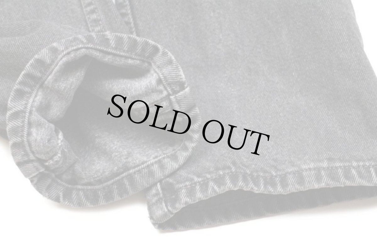 画像8: 90s メキシコ製 Levi'sリーバイス 512 ブラック デニムパンツ 7 JR.M★SDP2403 (8)