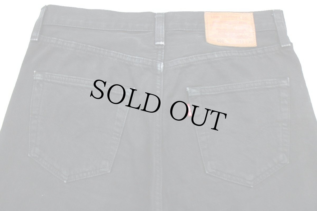 画像5: LEVI'Sリーバイス PREMIUM 501 BIGE ブラック デニムパンツ w30 L30★SDP2441 (5)