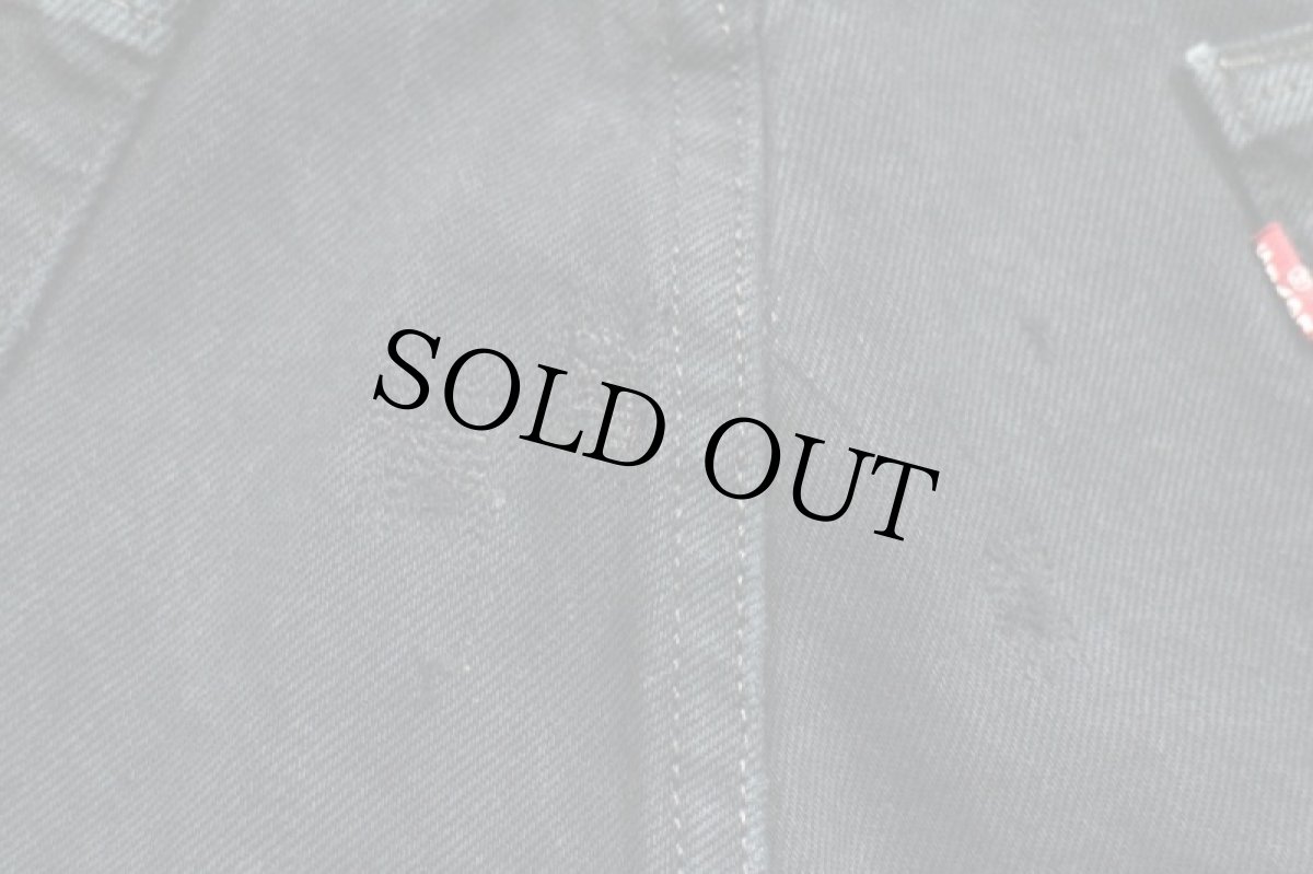 画像9: 90s 英国製 Levi'sリーバイス 501 ブラック デニムパンツ 後染め w36★SDP2444 ユーロ (9)