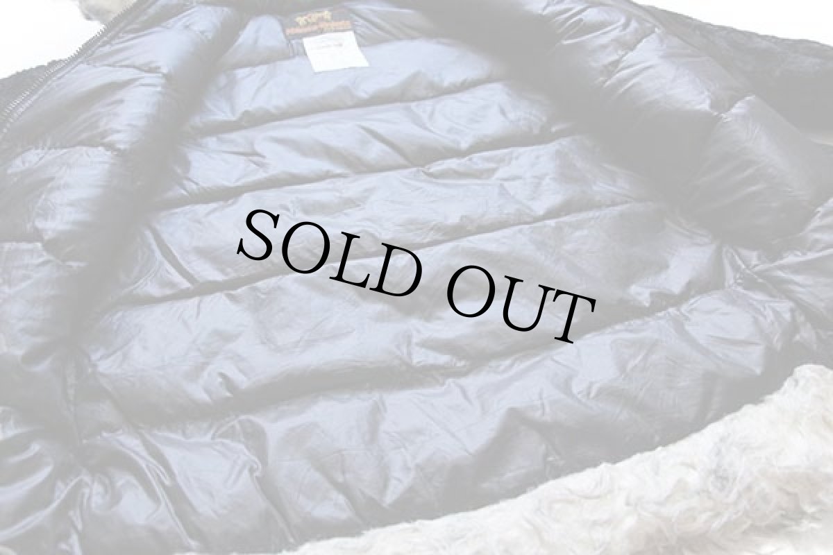 画像5: 70s USA製 Hansa-Branta by STEARNS チロリアンテープ エスキモー フェイクファー ダウンコート 黒 L-M (5)