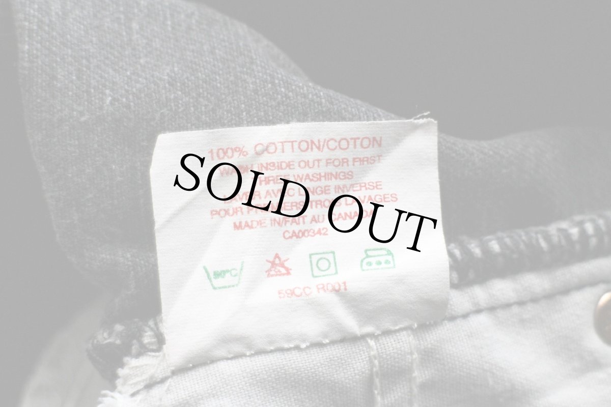 画像7: 90s カナダ製 Levi'sリーバイス 634 ブラック デニムパンツ w36 L30★SDP2462 (7)