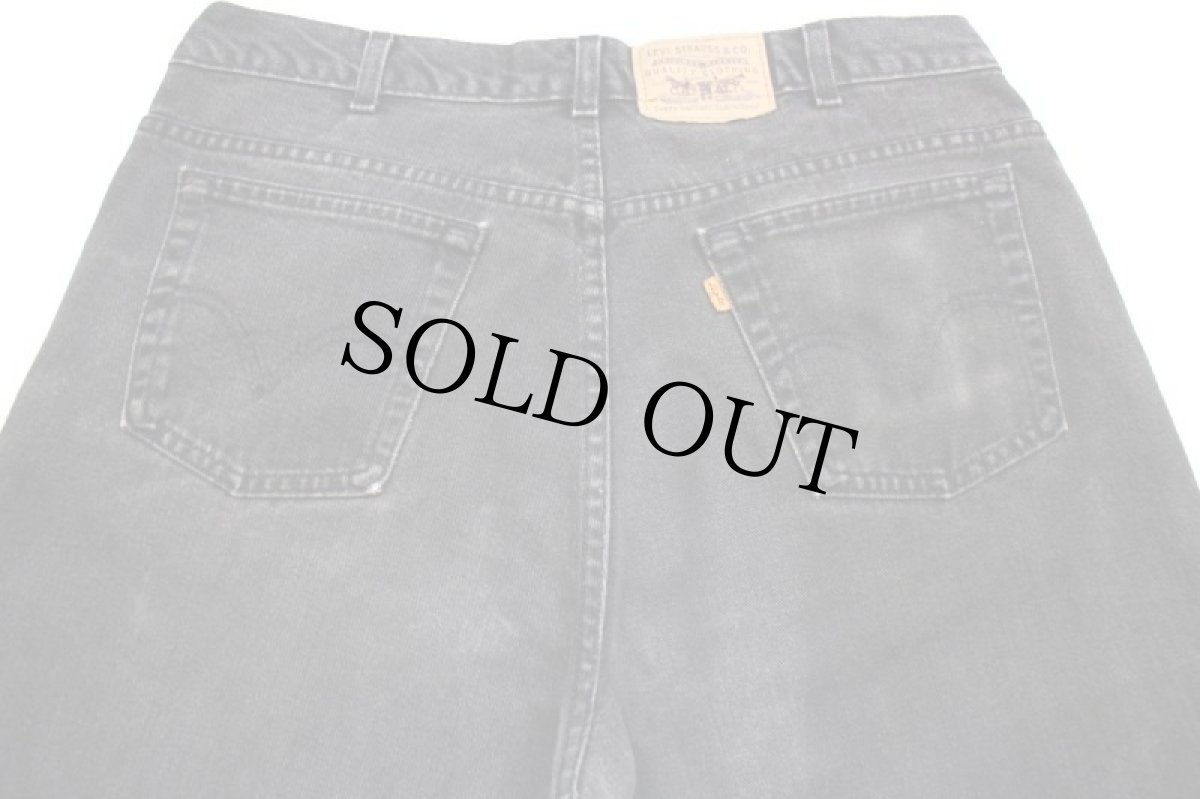 画像5: 90s カナダ製 Levi'sリーバイス 634 ブラック デニムパンツ w36 L30★SDP2462 (5)