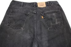 画像5: 90s カナダ製 Levi'sリーバイス 634 ブラック デニムパンツ w36 L30★SDP2462 (5)