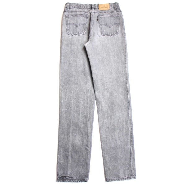 80s カナダ製 Levi'sリーバイス 636 先染め グレーデニムパンツ W30