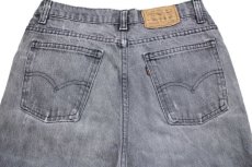 画像5: 80s カナダ製 Levi'sリーバイス 636 先染め グレーデニムパンツ w30 L32★SDP2454 (5)