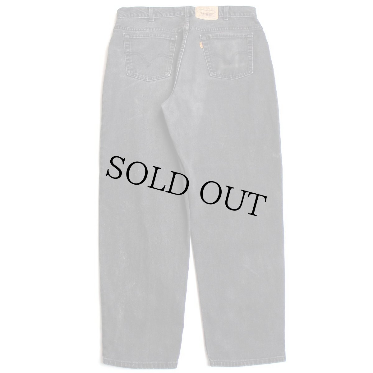 画像3: 90s カナダ製 Levi'sリーバイス 634 ブラック デニムパンツ w36 L30★SDP2462 (3)