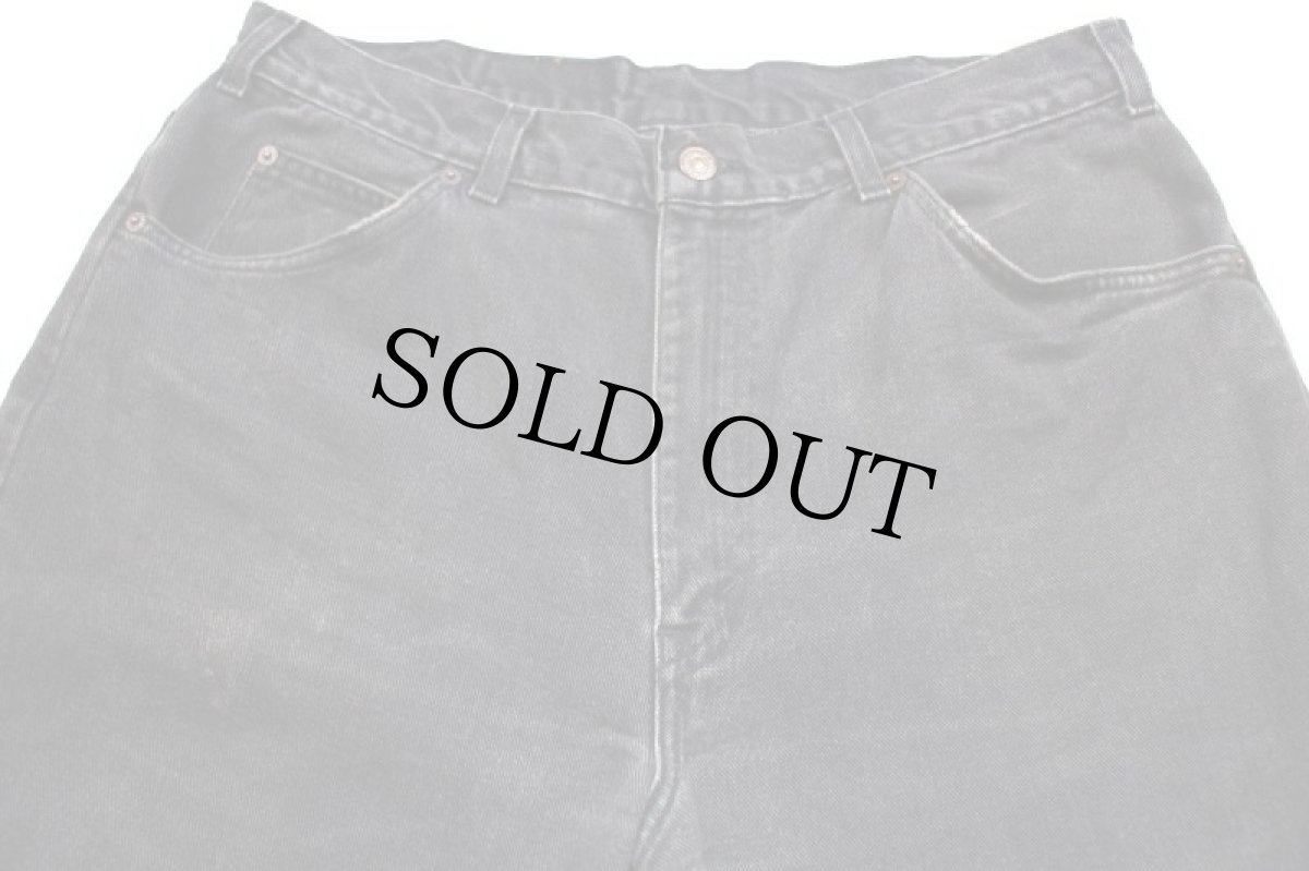 画像4: 90s カナダ製 Levi'sリーバイス 634 ブラック デニムパンツ w36 L30★SDP2462 (4)