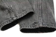 画像10: 00s メキシコ製 Levi'sリーバイス 505 ブラック デニムパンツ ペンキ飛び w30 L32★SDP2450 (10)