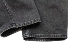 画像9: 90s カナダ製 Levi'sリーバイス 634 ブラック デニムパンツ w36 L30★SDP2462 (9)