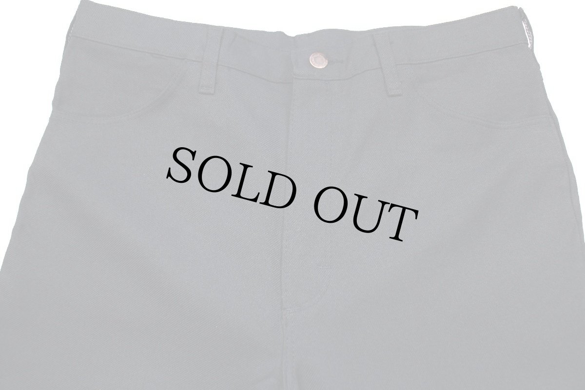 画像4: デッドストック★80s USA製 Wranglerラングラー 82BK ランチャードレスジーンズ ポリエステルパンツ ブラック w36★110 スタプレ (4)